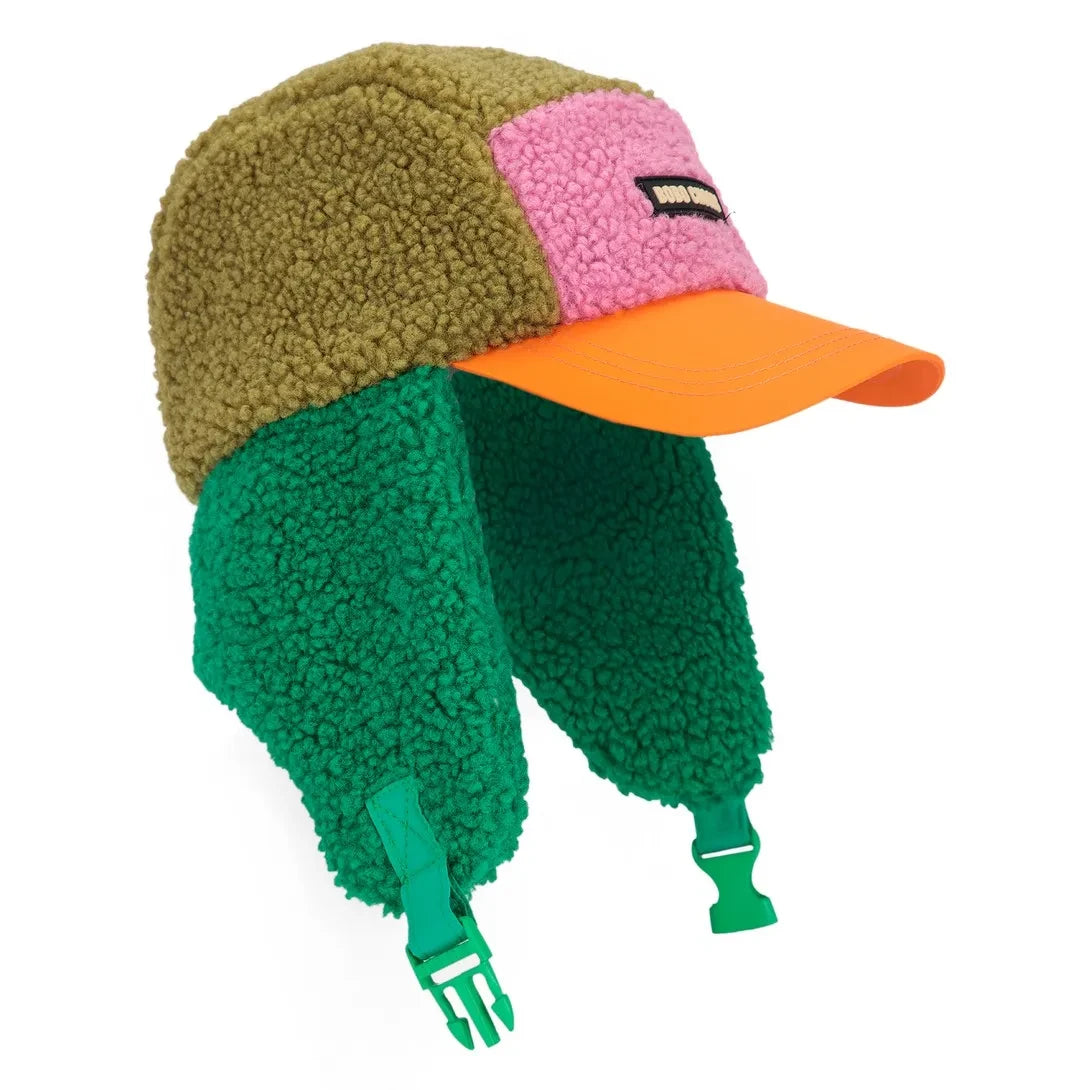 Bobo Choses - Recycled Fiber Chapka Hat | Pink