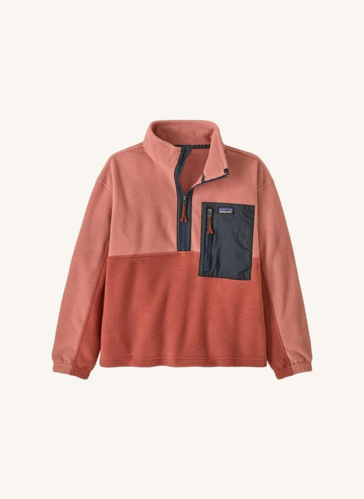 Patagonia - Micro Dini 1/2-Zip Recycled Fleece | Terracotta