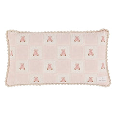 Bebe Organic - Teddy Patchwork Pillow Case | Pink