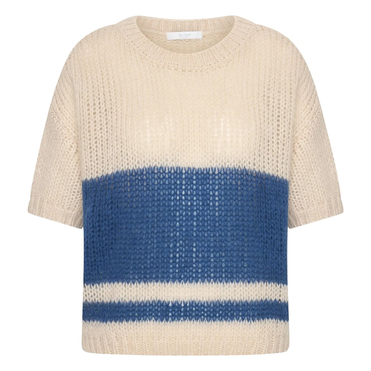 By Bar - Nino Striped Sweater | Navy Blue