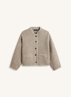 Soeur - Olympe Wool Jacket | Beige