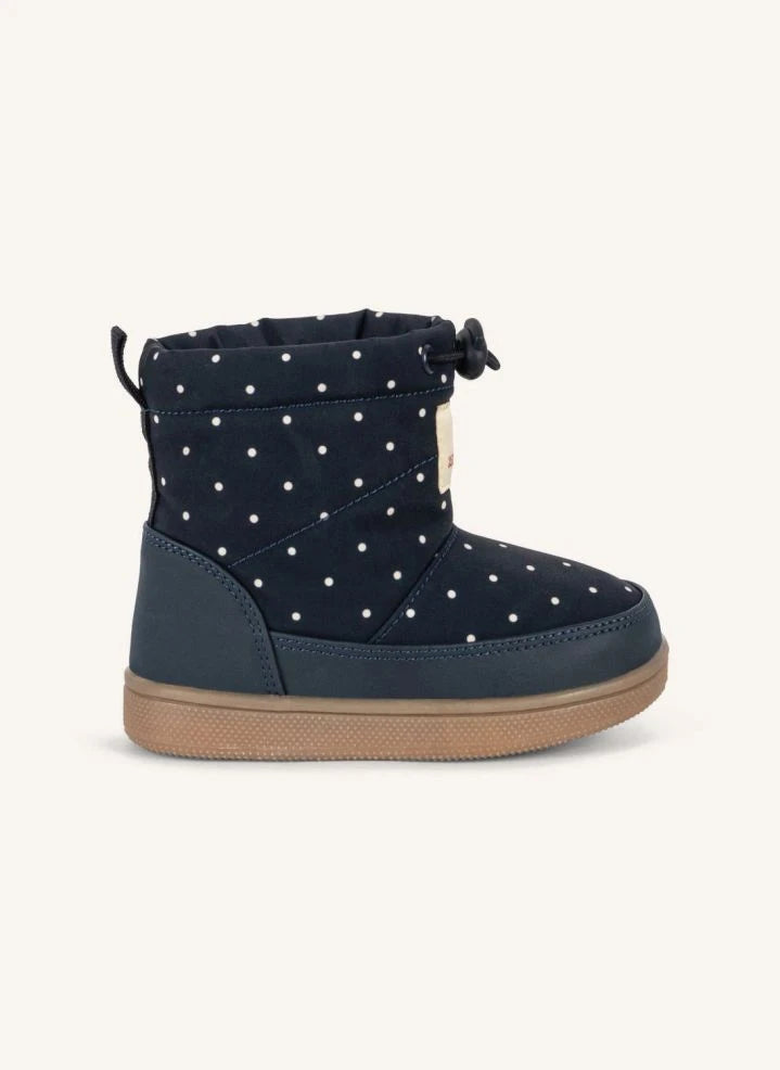 Konges Sløjd - Storma Pois Snow Boots | Dark Blue