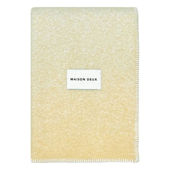 Maison Deux - Gradient Wool Scarf | Yellow