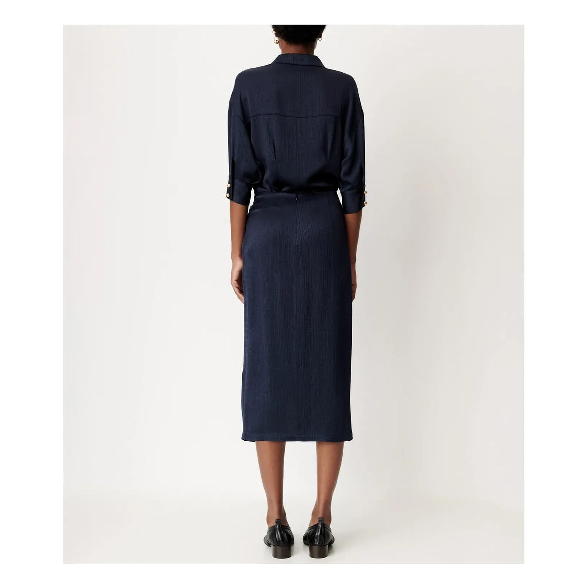Sessùn - Navy Holly skirt