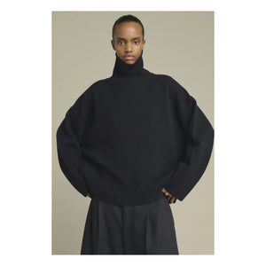 Soeur - William Merino Wool Sweater | Navy
