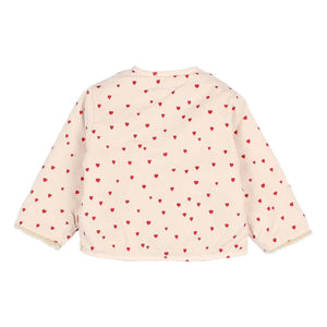 Búho - Mini Heart Jacket | Pale Pink