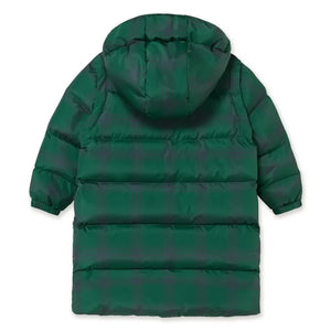 Tinycottons - Tartan Puffer Jacket | Green