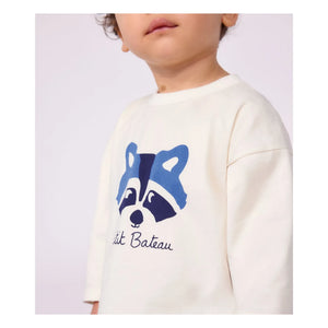 Petit Bateau - Animal T-Shirt Organic cotton | Ecru