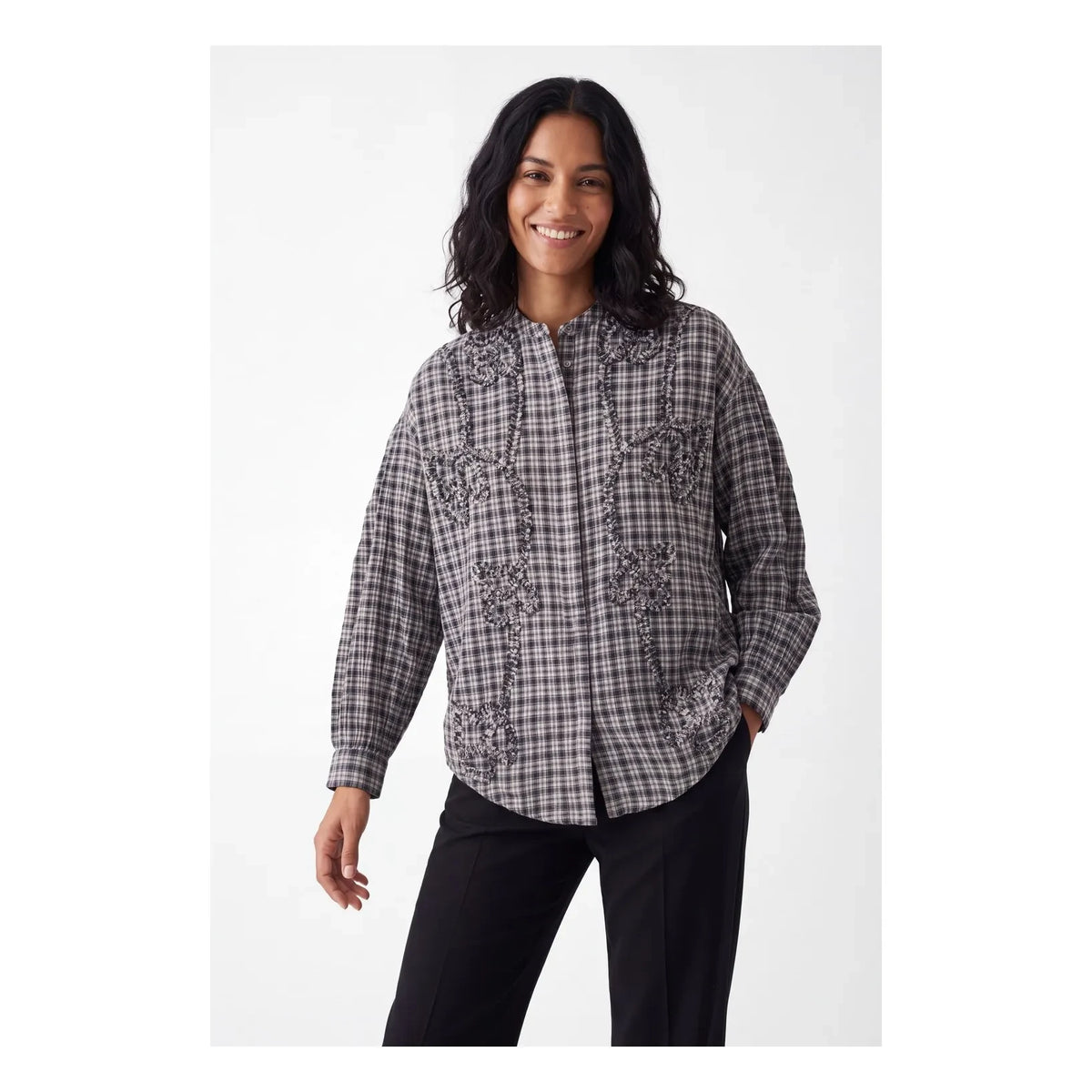 Virginie de Vinster - Pablo Blouse | Blue
