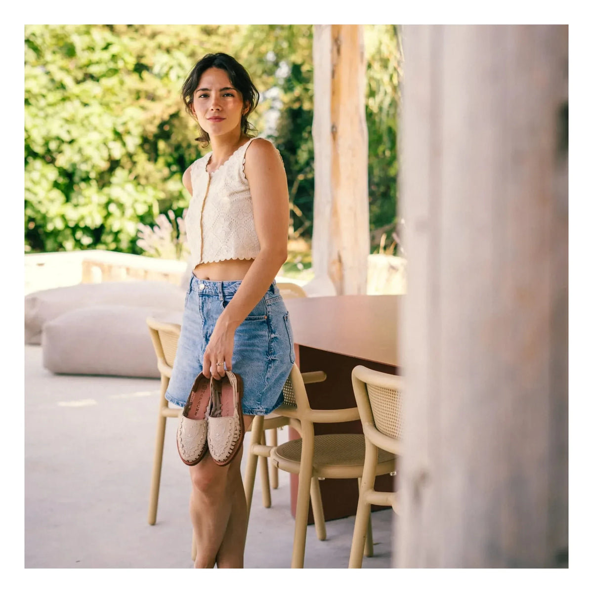 Mapache - Nora Sandal | Oatmeal