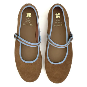 Hermosilla - Cantabria Suede Flats | Camel
