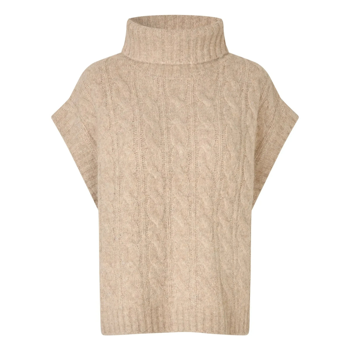 Lollys Laundry - Fresno Sleeveless Sweater | Beige