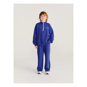 Bobo Choses - Bobo Choses Organic Cotton Wide-Fit Jogger | Navy Blue