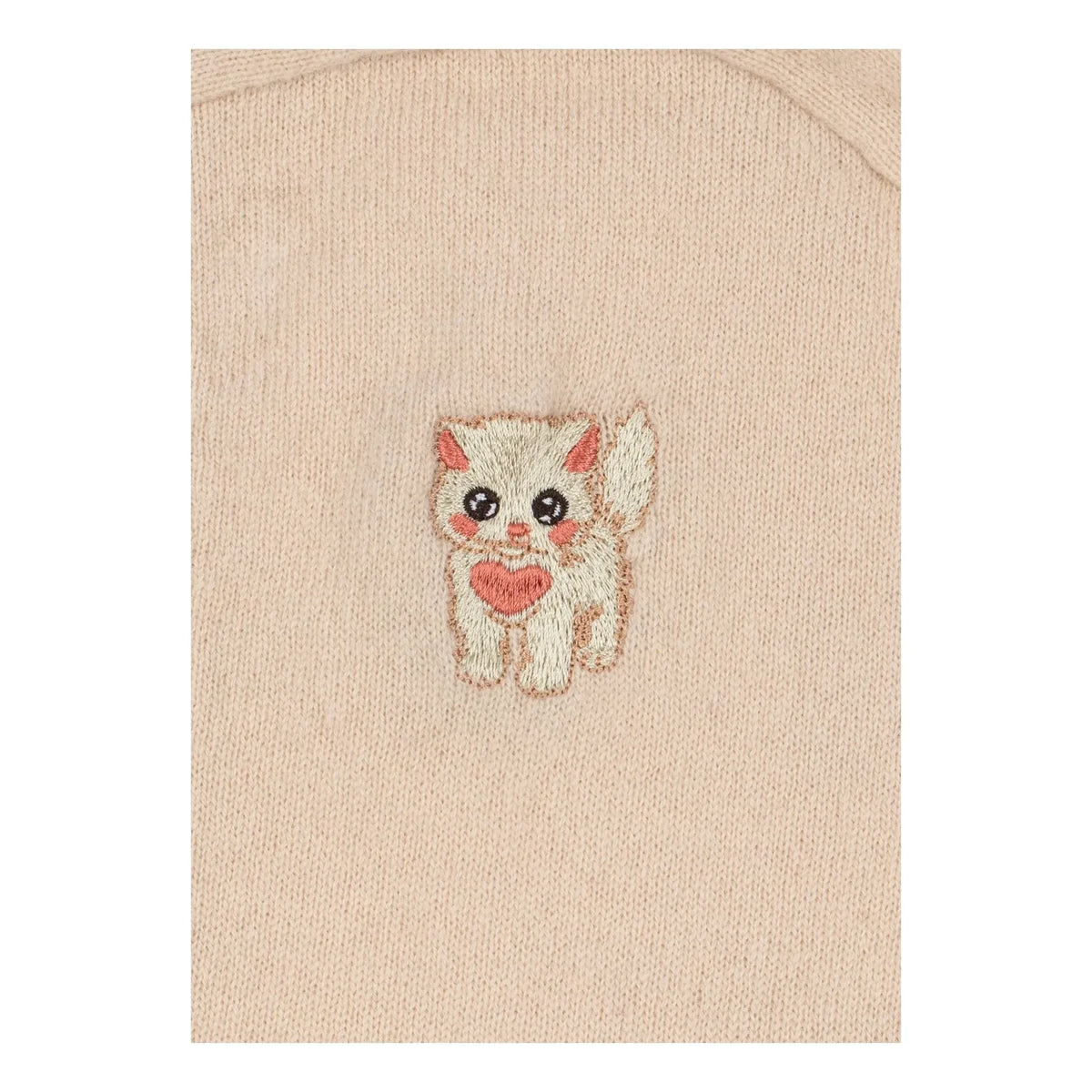 Konges Sløjd - Collette Cat Wool Balaclava | Pale Pink
