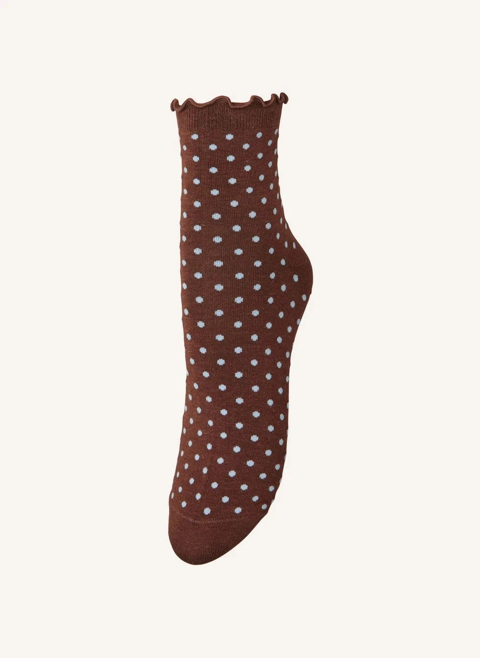 Becksöndergaard - Frilla Dotted Socks | Chocolate