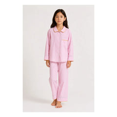 Folkloore - Striped Pajamas - Kids Collection | Pink