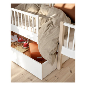 Oliver Furniture - Bed Drawer | White