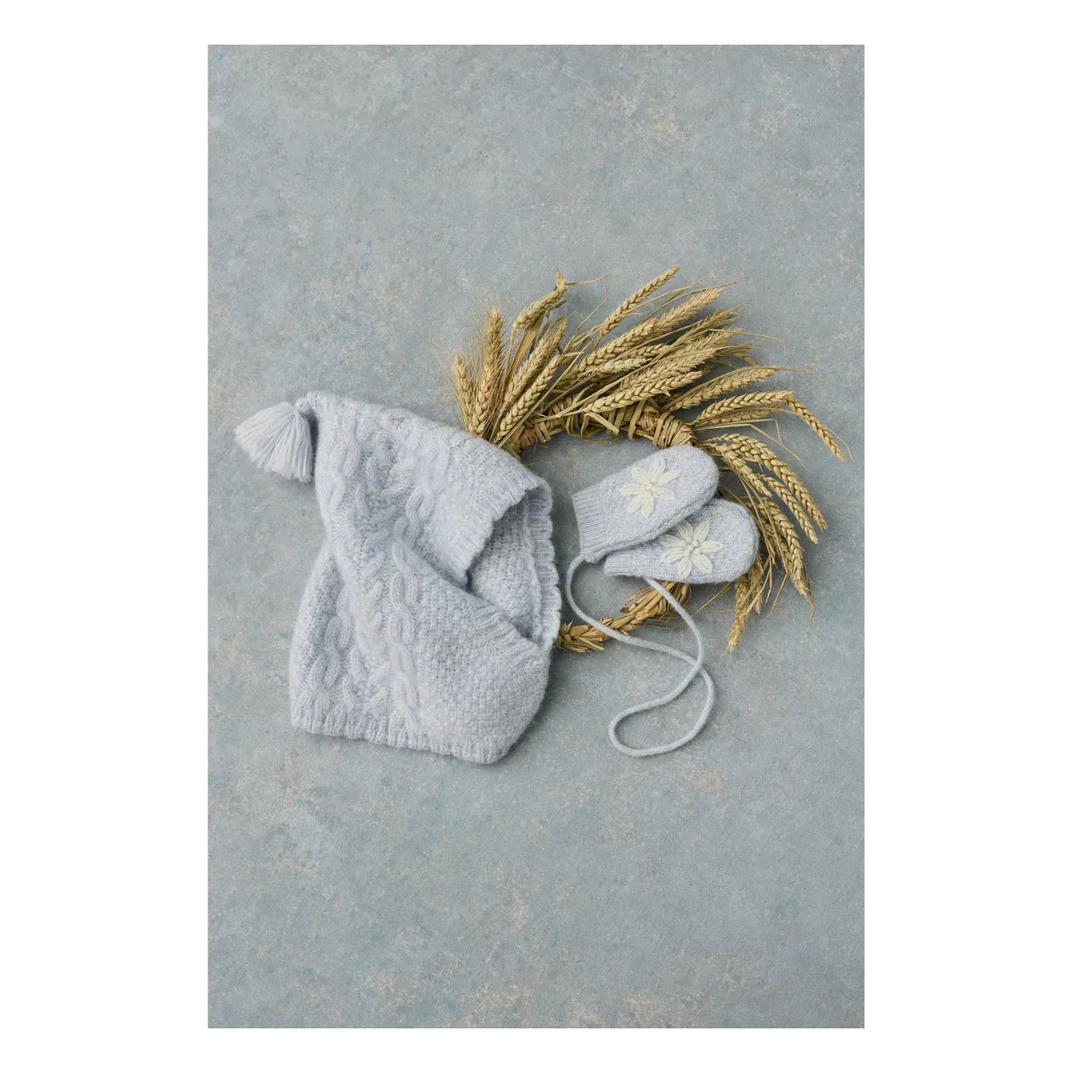 Louise Misha - Aliouki Alpaka balaclava | Light blue