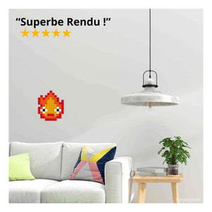 Pixel Corner - Pixel Art Set - Sparky | Orange