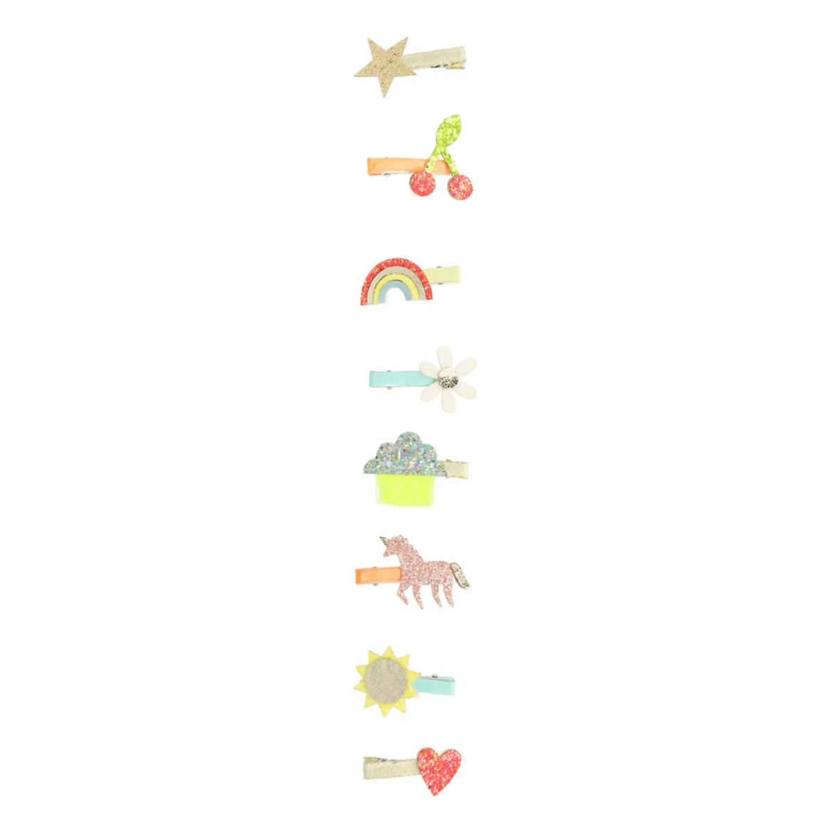 Meri Meri - Icon Hair Clips - Set of 8