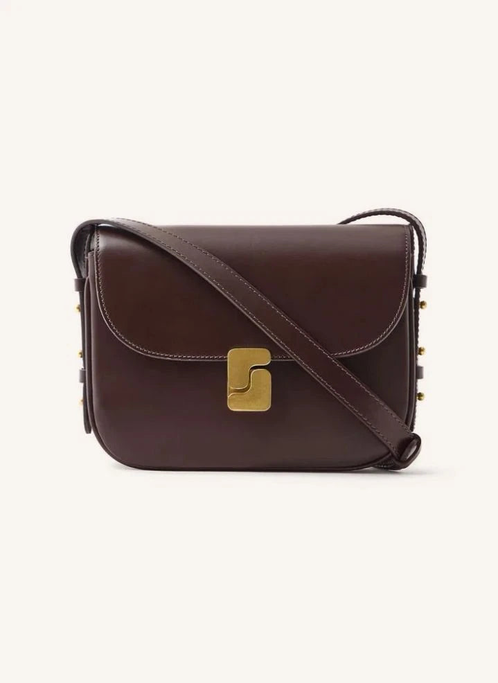 Soeur - Bellissima Mini Leather Bag | Chocolate