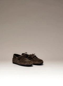 Odare - Leo Suede Loafer Shoe | Mink Brown