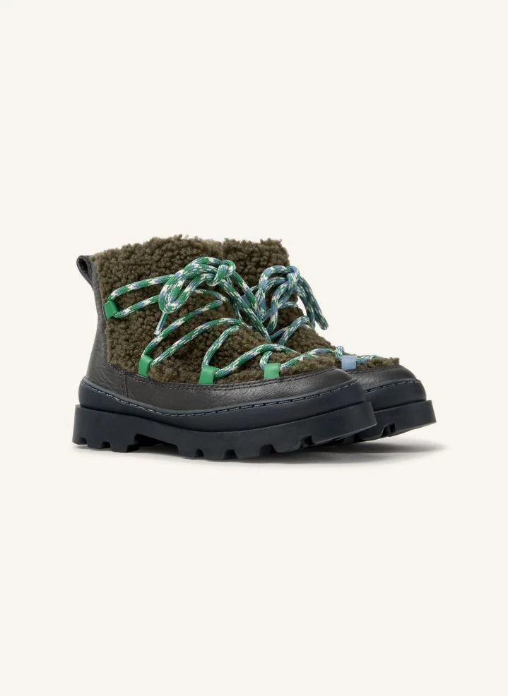Camper - Twins Padded Boot | Khaki