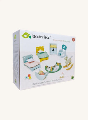 Tender Leaf Toys - Children's Bedroom for Dollhouse