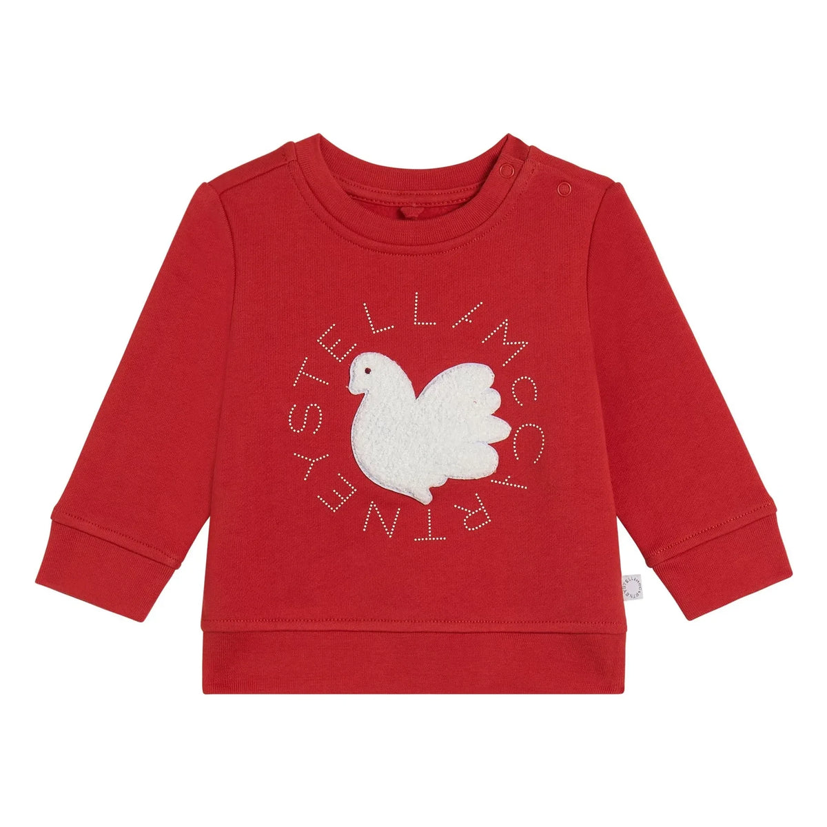Stella McCartney Kids - Sweat Swan | Red