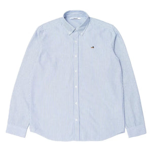 Edmmond Studios - Duck Striped T-Shirt | Light Blue