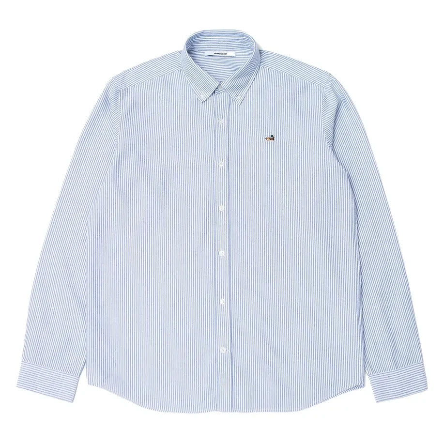 Edmmond Studios - Duck Striped T-Shirt | Light Blue