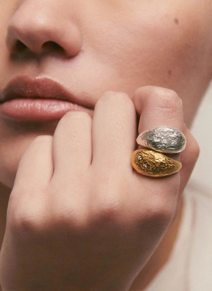 Alhaja - Hydra ring | Silver