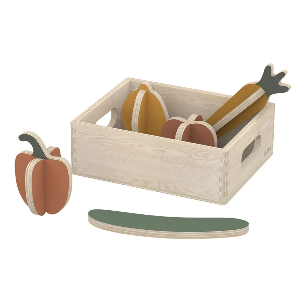 Flexa - Wooden Vegetable Crate