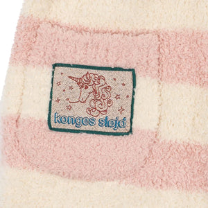 Konges Sløjd - Soft Striped Fleece Lined Trousers | Pink