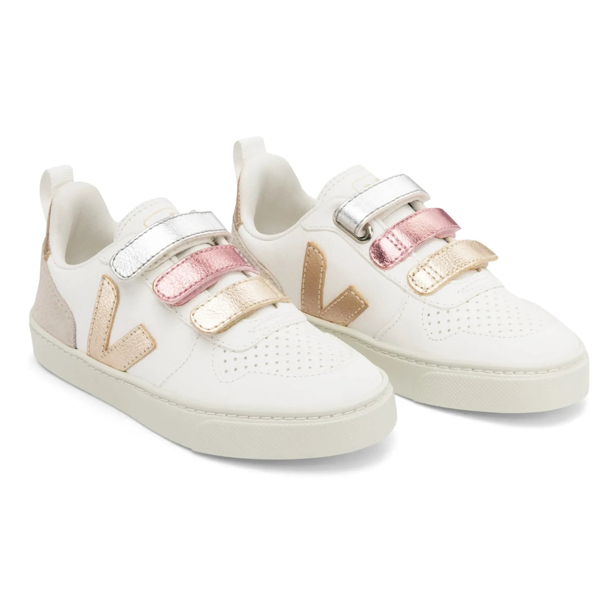 Veja - V-10 Velcro Sneakers | Gold