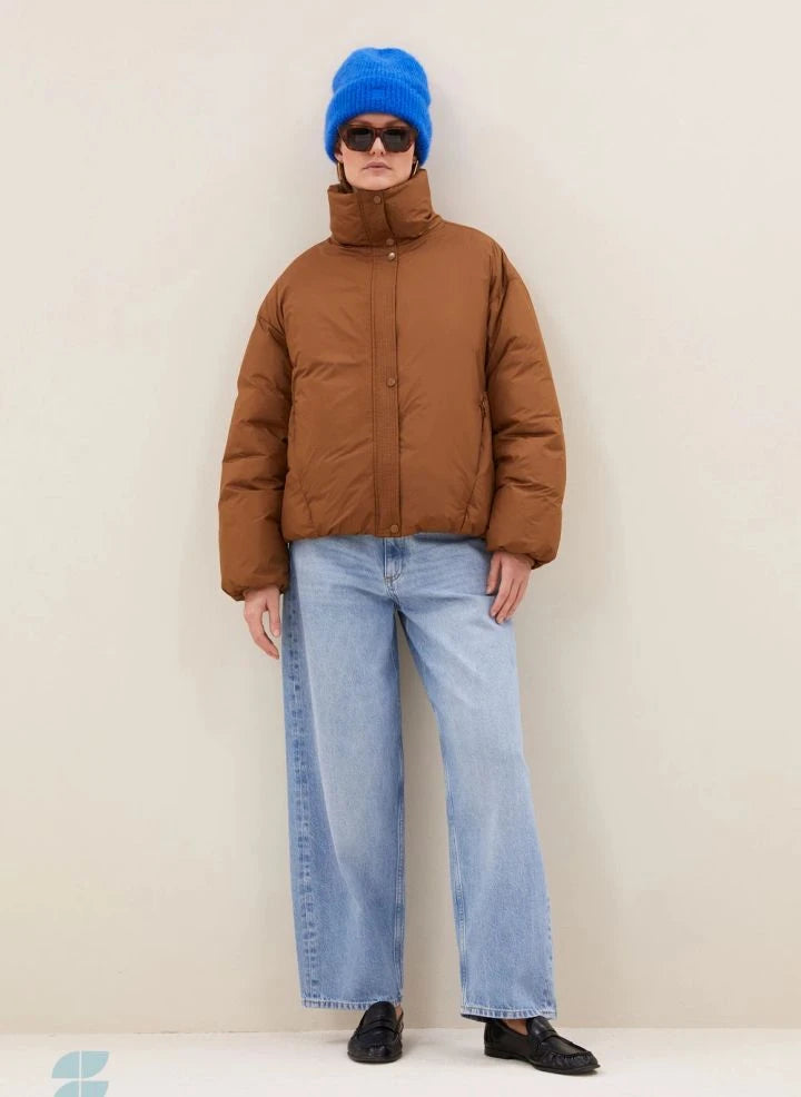 By Bar - Joy Puffer Jacket | Brown