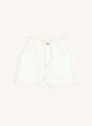 Búho - Linen Shorts | Ecru