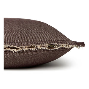 Lorena Canals - Square Striped Pillow | Coffee
