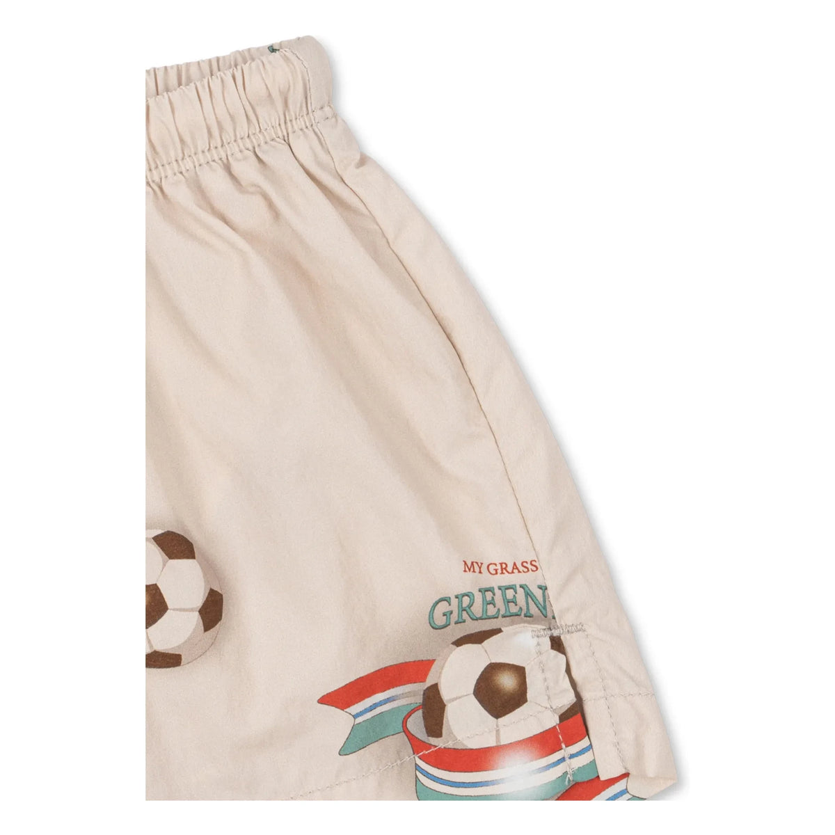 Konges Sløjd - Pomio Soccer Swim Shorts Recycled Fibers | Beige