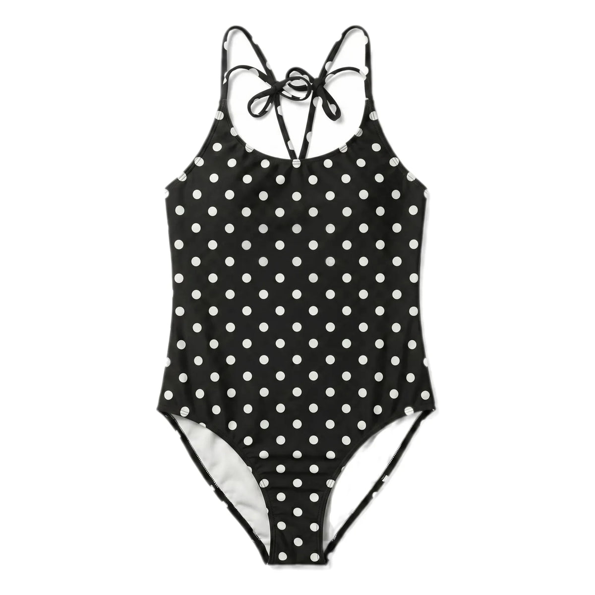 Smallable Kid - Amandy Polka Dot Swimsuit | Black
