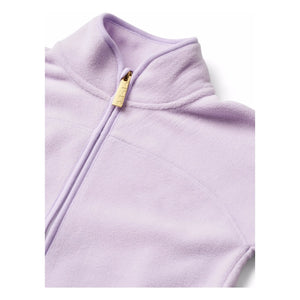 Molo - Ulani Zippered Sweatshirt Flowers Recycled Fibers | Lilac