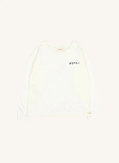 Búho - Aspen organic cotton T-shirt | Ecru