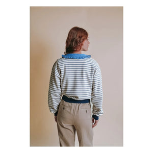 Emile et Ida - Ella Chambray Blouse | Blue