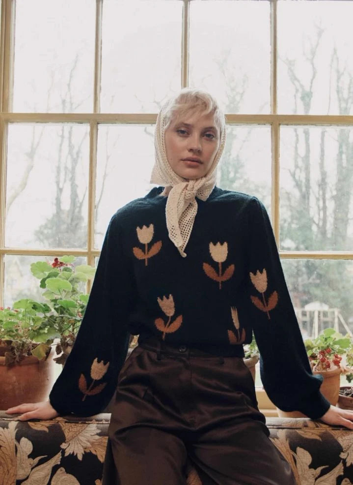 Emile et Ida - Eva sweater | Black