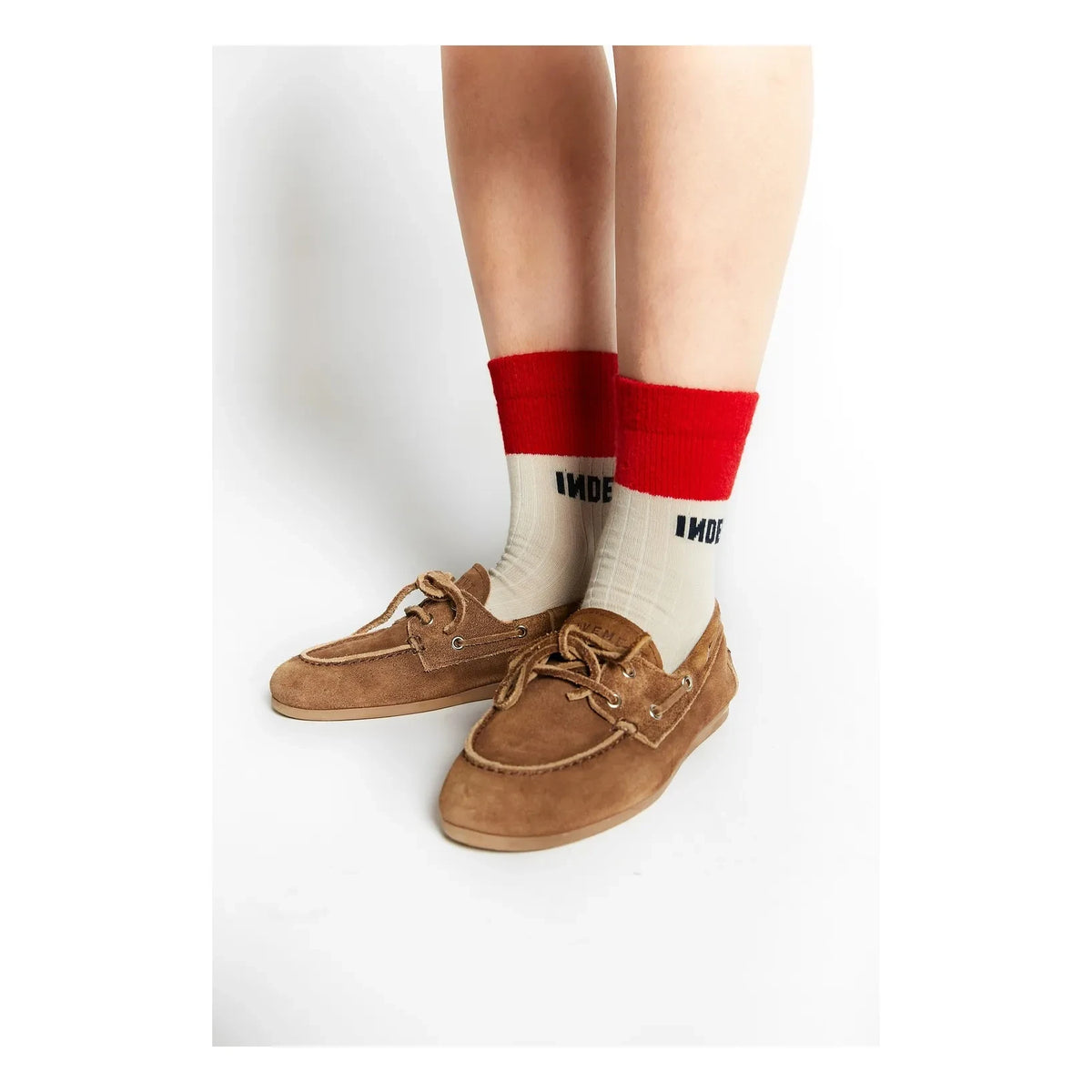 Indee - Wooppy Socks | White