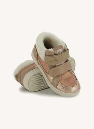 Bonton - Kix Hi Lined Sneakers | Camel
