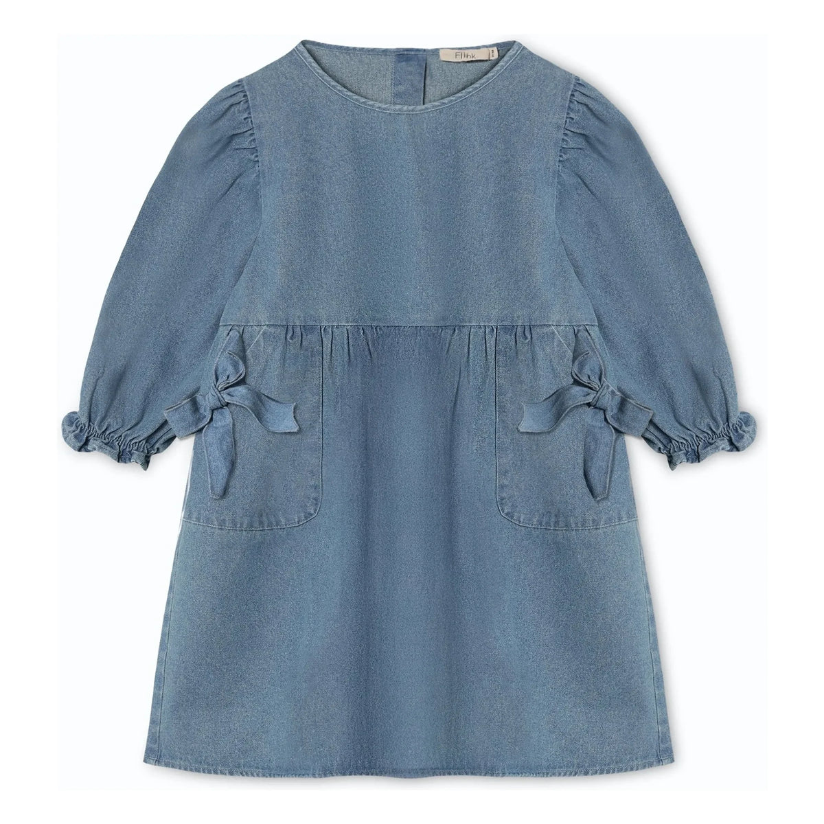 Fliink - Donny Denim Dress | Light Blue