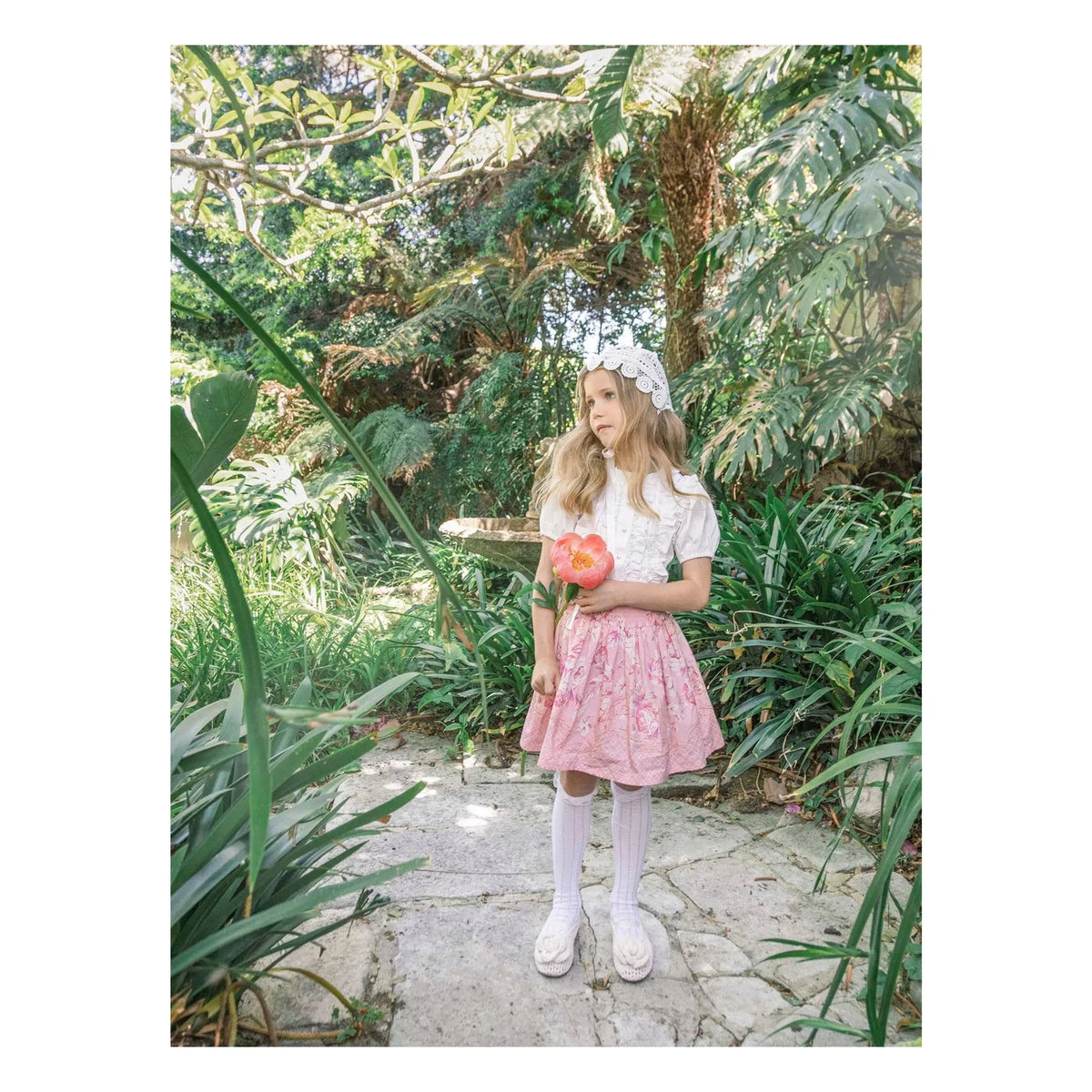 Tutu du Monde - Poets Meadow floral skirt | Pink