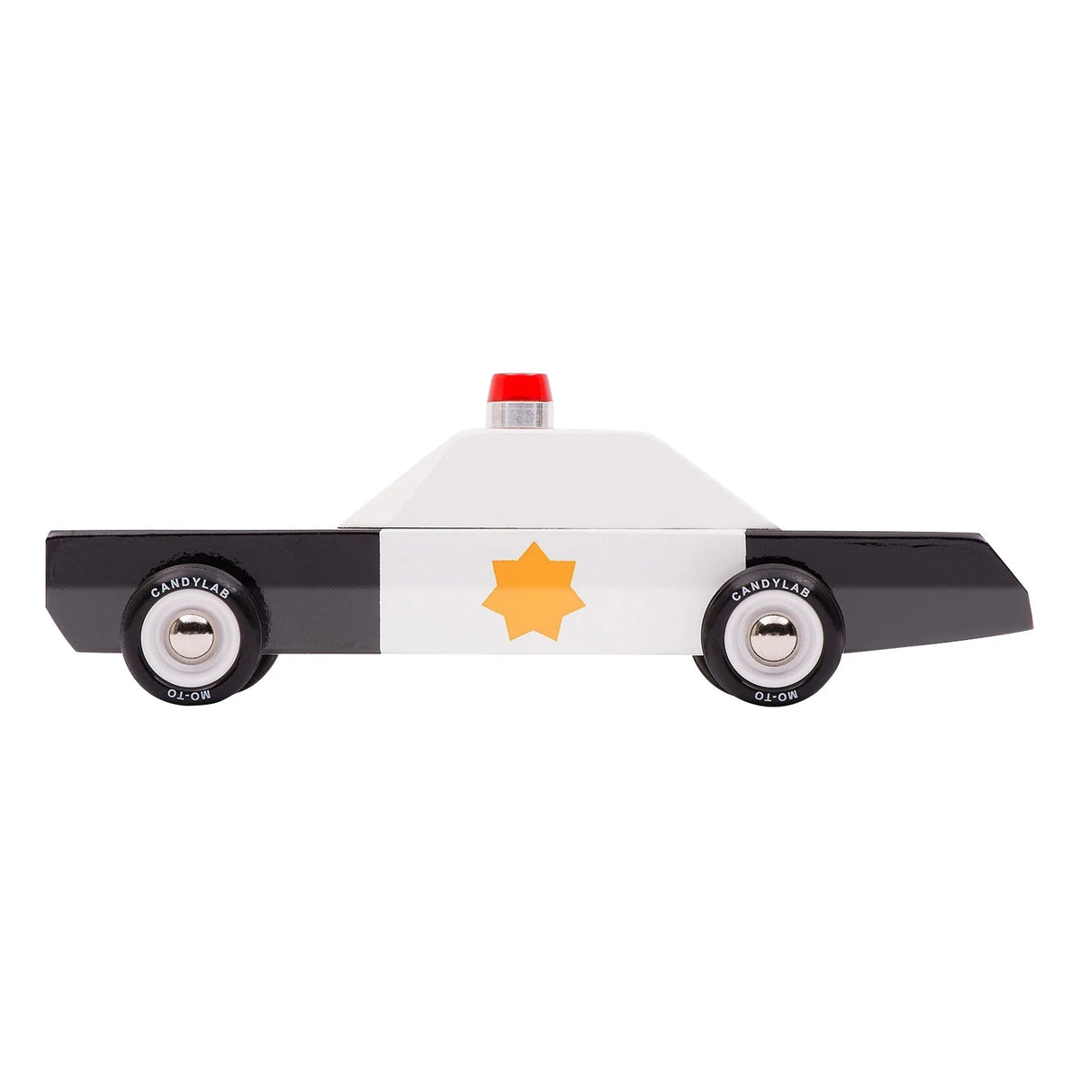Candylab - Police Car - Wooden Toy | Black