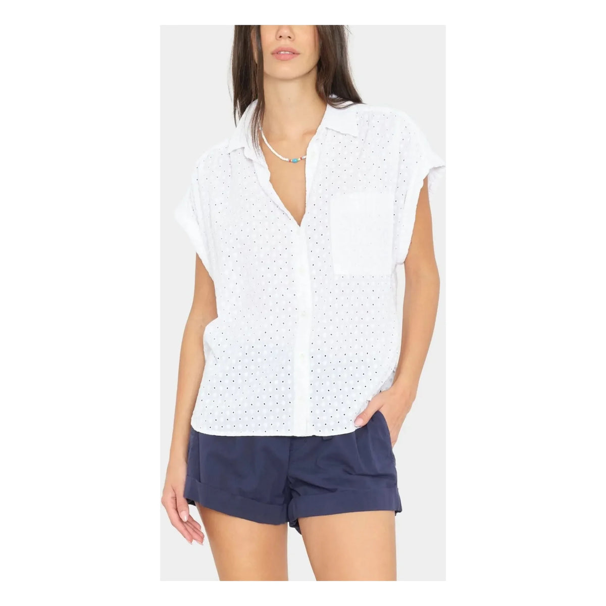 Xirena - Lexi Cotton Shirt | White